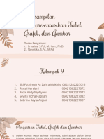 BE Kel 9 Mempresentasikan Tabel, Grafik, Gambar