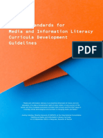 Global Standards For Media and Information Literacy Curricula Development Guidelines - EN