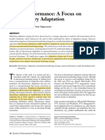 Westjohn & Magnusson 2017 Adaptation Strategy Laws & Marketing Mix