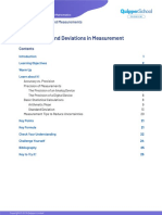 1.3 Uncertainties and Deviations in Measurement 0