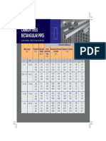 Carbon Steel Rectangular Pipes For General Structural Purposes