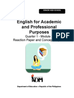 EAPP Quarter I Module 2