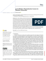 Use of Energy Storage To Reduce Transmission Losses in Meshed Power Distribution Networks