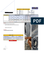 1.1 Llanta Pos-03 Código 09-572 Con Daño en Los Flancos Laterales