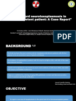 Spinal Cord Neurotoxoplasmosis in Immunocompetent Patient