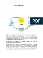 Cambios Del Estado de La Materia