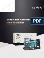 Datasheet Powered by Cummins C275S (Cummins Stampford)