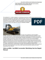 Volvo Ec290c L Ec290cl Excavator Workshop Service Repair Manual - 2