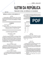 Dec. Lei 1 - 2018 de 4 de Maio