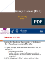 Presentation of CKD