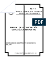 Me 30-1 Manual de La Conducción Estratégica Terrestre