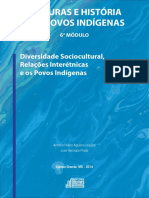 Culturas e Histórias Dos Povos Indígenas 6° Modulo - CC - BY - SA