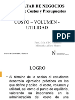 06 Sesión #6. Costo - Volumen - Utilidad. (Cvu) Ok