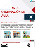 Rubricas de Observacic3b3n de Aula