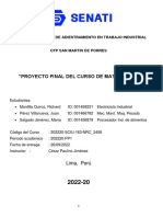 Matemática - Proyecto Final de Curso