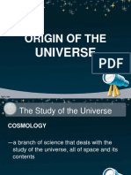 Origin of The Universe