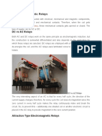 Electromagnetic Relays: DC Vs AC Relays