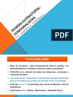 Unidad 5. Tema 1. Estructural-Funcionalismo.