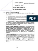 Chapter Five Register Transfer and Microoperations: Computer Architecture