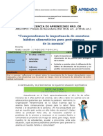 18 A 22 Oct. DPCC-Experiencia de Aprendizaje Nro 8