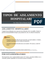 Tipos de Aislamiento Hospitalario