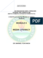 Module 5 Media Literacy PDF