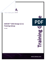 TM-1800 AVEVA E3D Design (2.1) Training Setup Rev 3.0