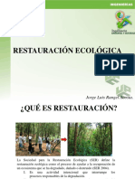 Restauración Ecológica: Jorge Luis Rangel Acosta