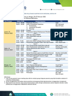 Rundown Pelatihan AMI Batch #9