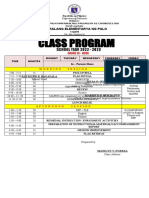 Class Program