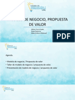 Modelo de Negocio - Propuesta de Valor