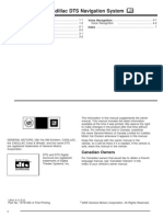 2006 Cadillac Dts Navigation Manual