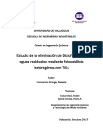 Fotocatálisis - Eliminación de Diclofenaco (Tesis)