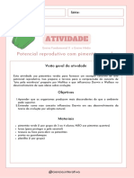 3em1 Atividade - Potencial Reprodutivo Pimentão Verde