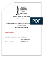 Module guideNURS209 Clinical