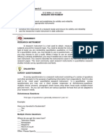 Q2 Module 3 - Research Instrument