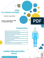 Manejo Hidroelectrolitico en El Paciente Quirurgico