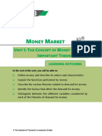 Money Market Unit I The Concept of Money Demand Important Theories