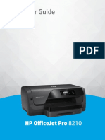 User Manual HP Officejet 8210