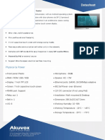 Akuvox C315S Datasheet - 190917 - V2.0