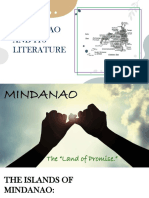 Mindanao and Its Literature