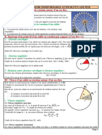 Cours Rotation D'un Solide Autour D'un Axe Fixe