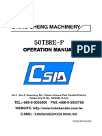 Chiao-Sheng-Machinery - Manual Dobladora