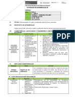 Esquema de Actividad de Aprendizaje