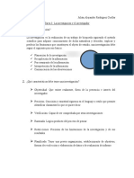 Tarea 3 - La Investigacion y El Investigador