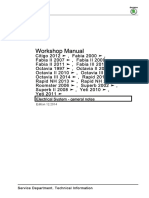 Electrical System - General Notes