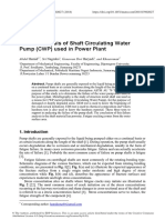 Failure Analysis Vertical Circulating Water Pump 