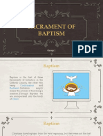 Sacraments Baptism