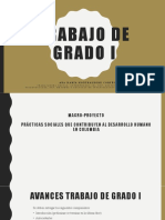 Trabajo de Grado I: Ana María Montealegre Cortés