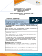 Guía de Actividades y Rúbrica de Evaluación - Unidad 3 - Fase 3 - Preparación